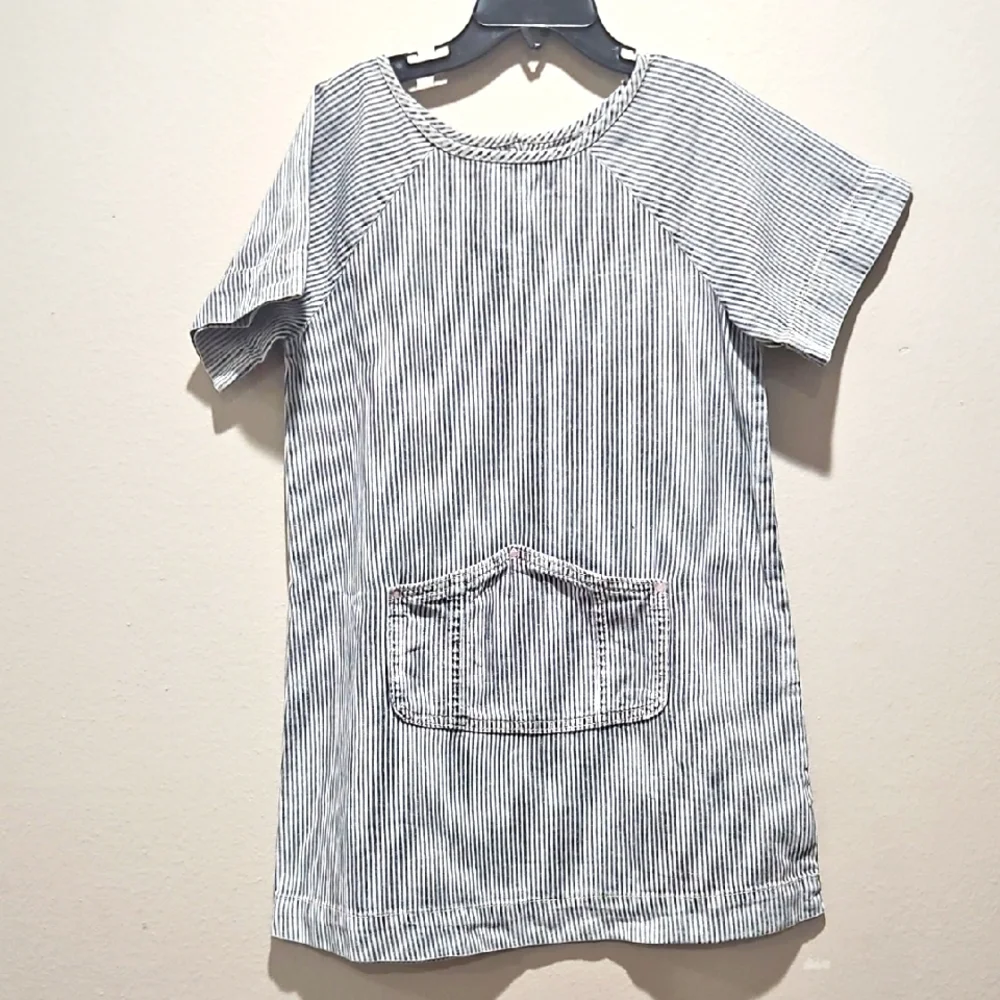 Gymboree Striped Girls dress with Pocket Size 6